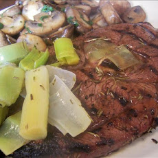 Orange and Leek Lamb