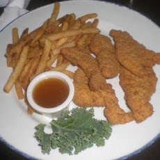 Cajun Chicken Fingers and Sweet-Potato Fries
