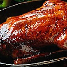 Grilled Goose with Prune Stuffing and Gravy