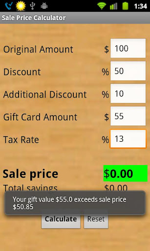 【免費購物App】Sale Price Calculator-APP點子