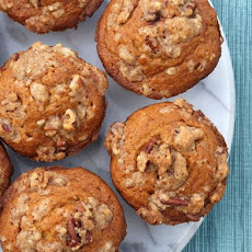 Pumpkin Pecan Crunch Muffins