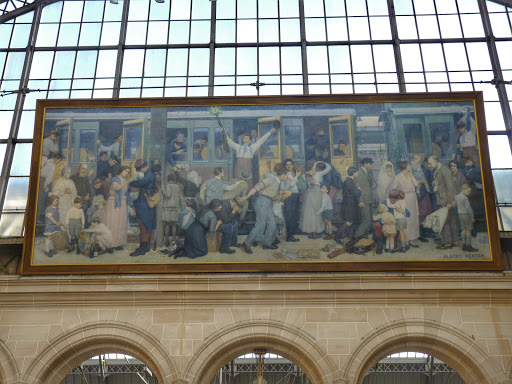 Hall Station Painting