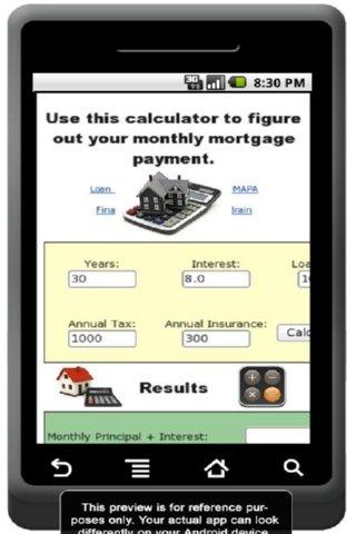 Mortgage Payment Calculator