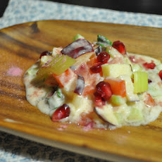 Celery, Apple and Cucumber Raita