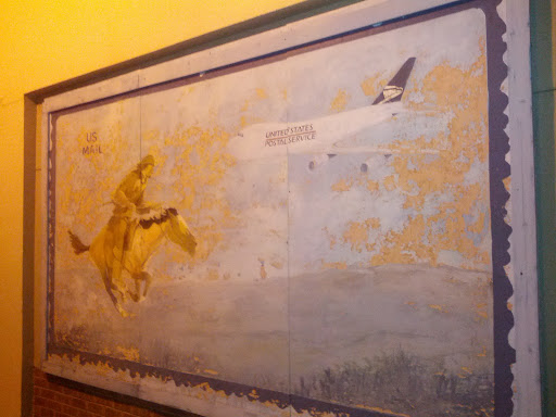 747 USPS 'Pony Express' Mural