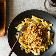 Cavatelli with Asiago Oat Crumbs