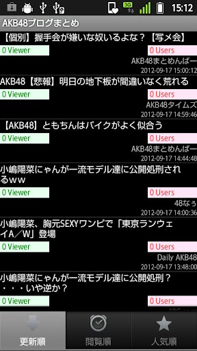 AKB48ブログまとめ