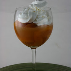 Slow Cooker Brandy Spiced Peaches