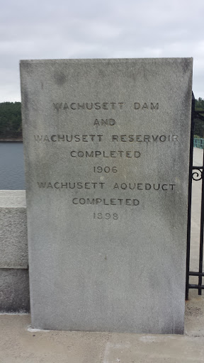 Wachusett Dam and Reservoir Completed 1906