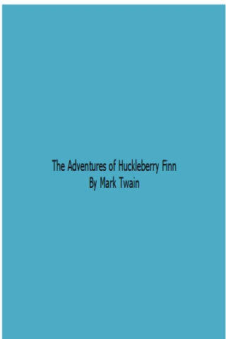 Adventures of Huckleberry Fin