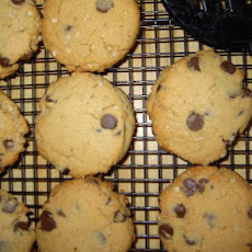 Chocolate Chip Peanut Butter Oat Cookies