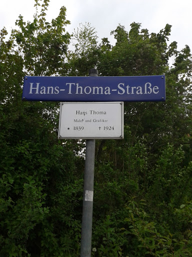 Hans-Thoma Gedenktafel