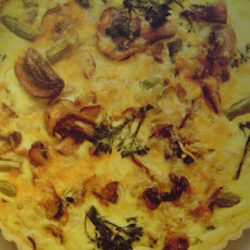 Broccoli and Cheddar Quiche