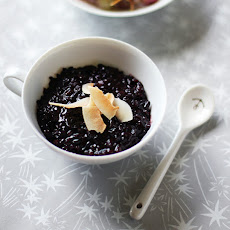 Coconut Black Rice Pudding