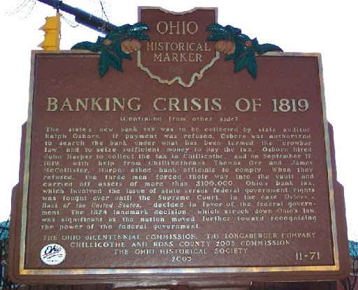 Banking Crisis of 1819