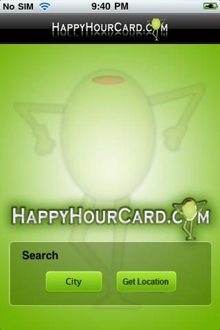 Happy Hour Card