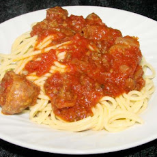 Meat-Lover's Slow Cooker Spaghetti Sauce
