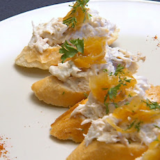 Arctic Circle Crab Crostini