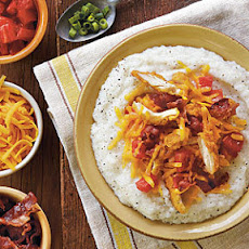 Simple Grits with Toppings