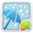 GO SMS Pro Rainy day Theme mobile app icon