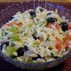 Lemony Orzo Salad