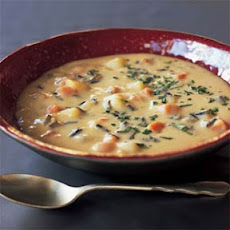 Chunky Potato-and-Swiss Chowder