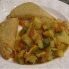 Potato & Zucchini Curry