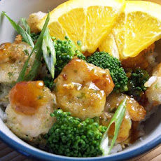 Drea's Spicy Orange Shrimp