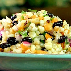 Grilled Corn and Bean Salad