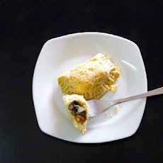 Chicken Sausage, Black Bean & Goat Cheese Empanada