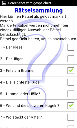 【免費解謎App】Rätselsammlung-APP點子