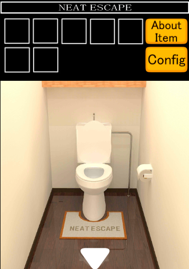 Android application 脱出ゲーム　トイレからの脱出 screenshort
