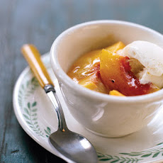 Grilled Vanilla Peaches