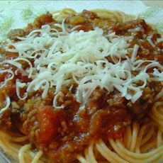 Not World Famous Spaghetti Sauce