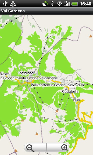 Val Gardena Street Map