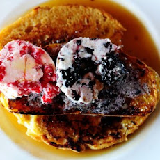 French Toast with Berry Butter