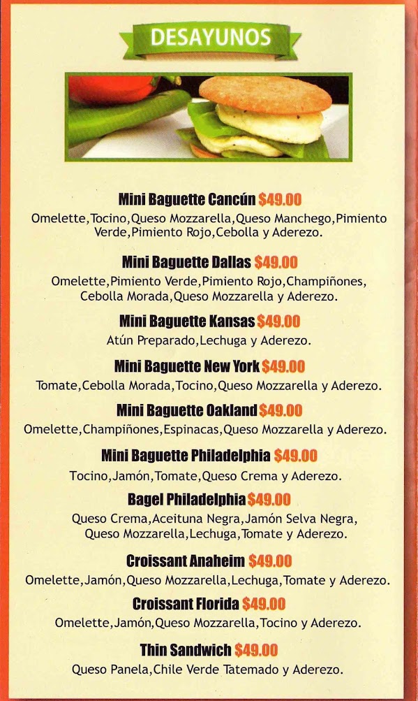 Menú Revista City Salad