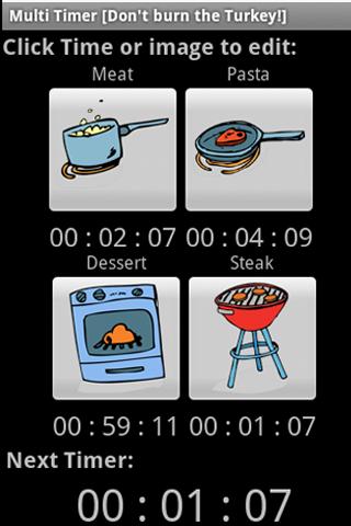 Multi Timer-Don't burn turkey