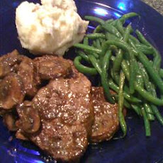 Pan Fried Filets with Mushroom Sauce