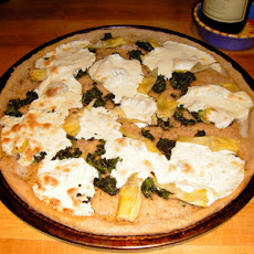 Spinach and Artichoke Pizza