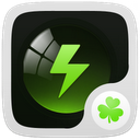 Black Theme GO Power Battery mobile app icon