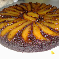 Gingerbread-Pear Upside-Down Cake
