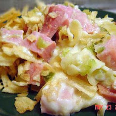 Ham and Cheese Noodle Casserole