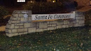 Santa Fe Commons Park Sign