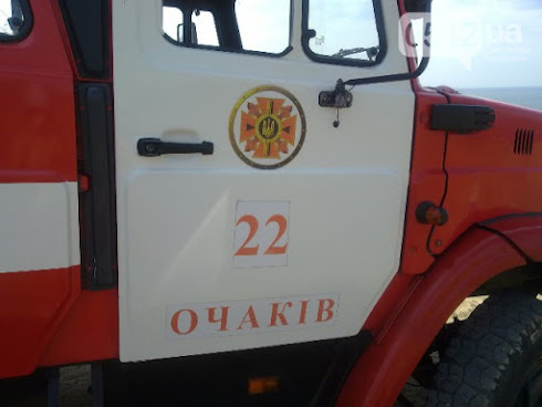 Пожар в Очакове
