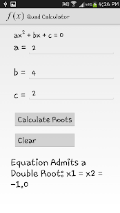How to install Quadratic Equations Calculator 1.0 apk for android