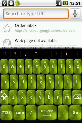 Lime Foggy Keyboard Skin