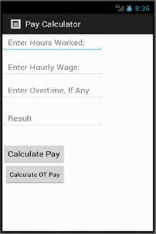 Pay Calculator