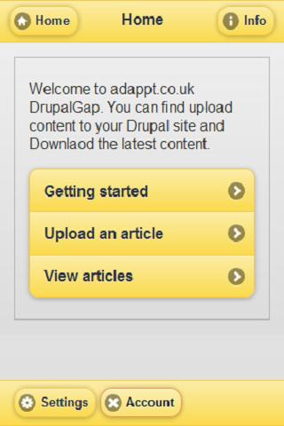 Drupal Phonegap