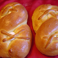 Nana's Easter Egg Babies, Rich Egg Bread